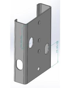 STOPA SYSTEMU WS004R-WS006R L220 (156x50x3)